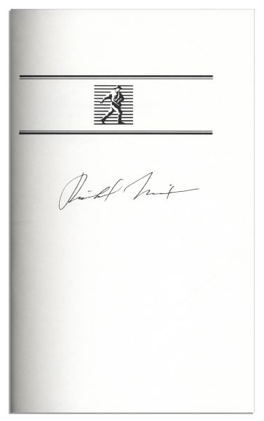 Richard Nixon Signed First Edition of His Book ''1999 / Victory Without War''