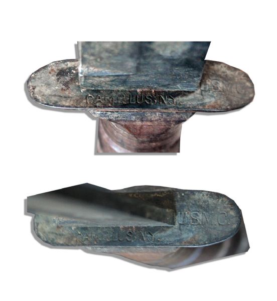 Rene Gagnon's Personally Owned Marines-Issued Knife -- Likely Used at Iwo Jima -- From Rene Gagnon's Estate