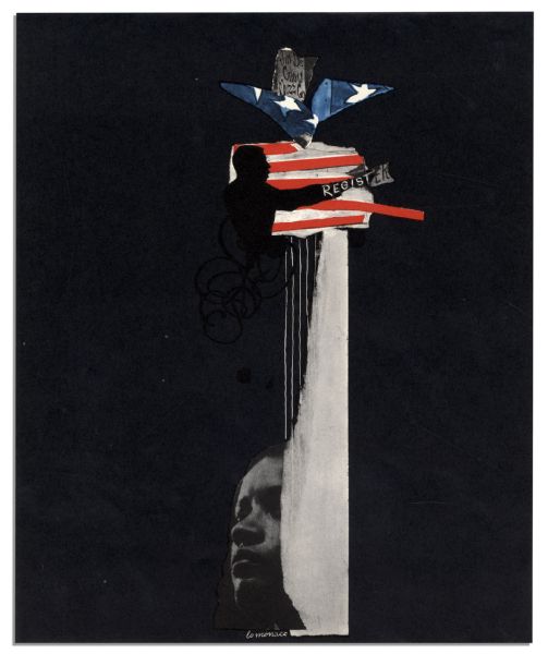 ''We Shall Overcome'' First Edition Portfolio From the ''March on Washington'' -- Scarce Complete Portfolio of Five Collages Issued by the National Urban League as a Memento for Marchers