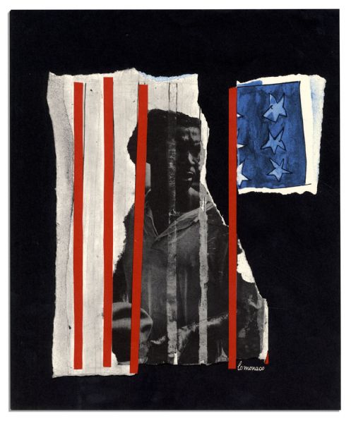 ''We Shall Overcome'' First Edition Portfolio From the ''March on Washington'' -- Scarce Complete Portfolio of Five Collages Issued by the National Urban League as a Memento for Marchers