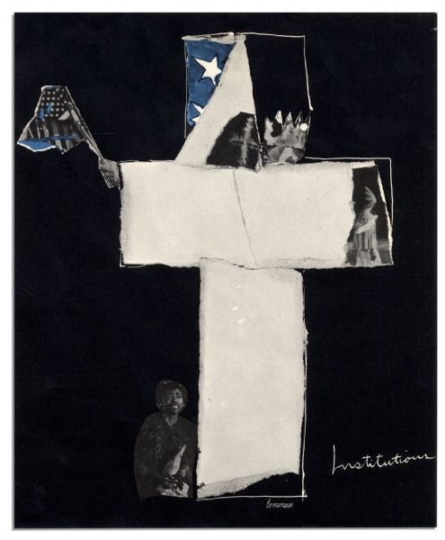 ''We Shall Overcome'' First Edition Portfolio From the ''March on Washington'' -- Scarce Complete Portfolio of Five Collages Issued by the National Urban League as a Memento for Marchers