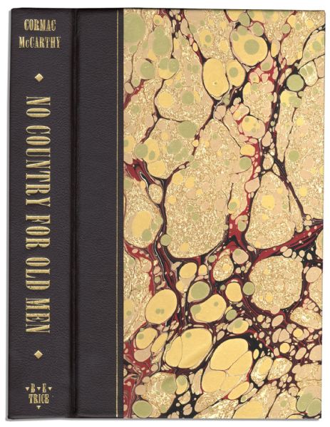 Gorgeous Signed Limited Edition of Cormack McCarthy's ''No Country For Old Men'' -- The Novel That Inspired 2007's Best Picture -- Fine