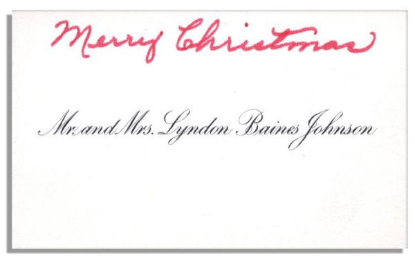 Lyndon B. Johnson Signed First Edition of His Memoir ''The Vantage Point''