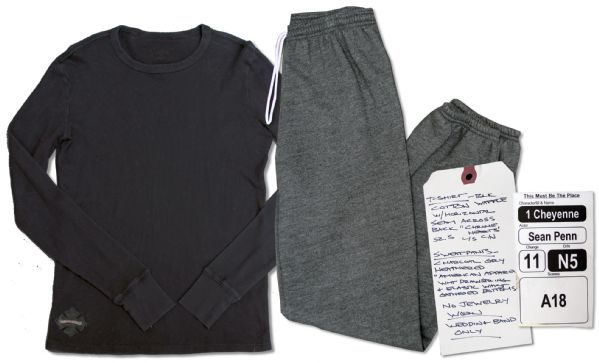 Academy Award-Winner Sean Penn Screen-Worn Wardrobe From 2011 Film ''This Must Be The Place''