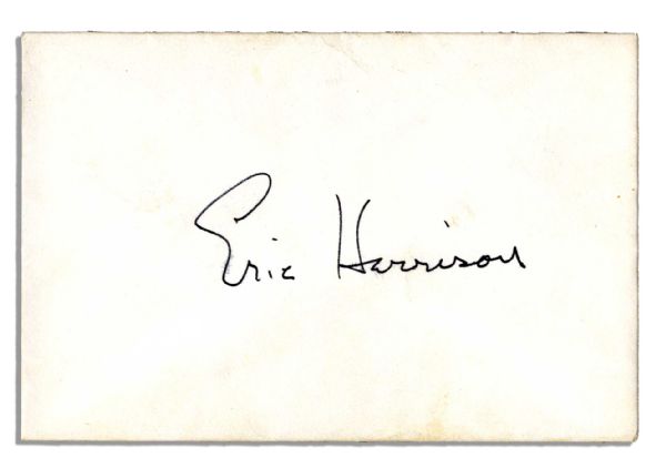 Katharine Hepburn Autograph Note Signed to Her Stylist, ''What an enormous help you are - actually + spiritually...''