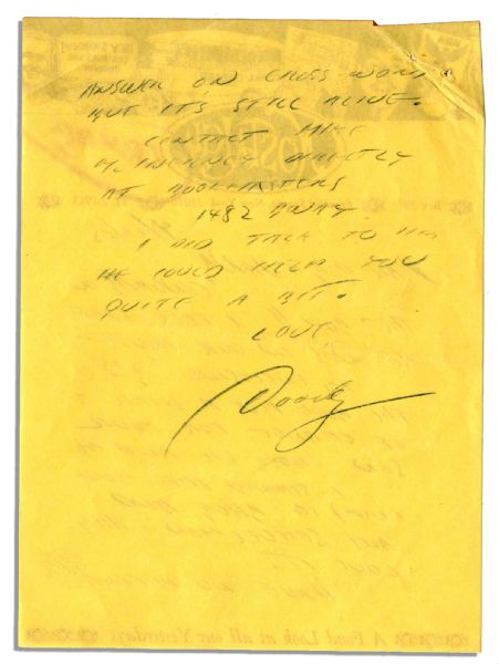 Cartoonist Robert Crumb Autograph Letter Signed to Fellow Comic Book Cartoonist Woody Gelman -- Mentioning His Famed ''Zap Comix''