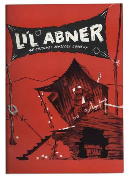 Bound Book of Handwritten Music From the 1956 Production of ''Li'l Abner'' Based on the Famous Comic Strip -- From the Personal Collection of Al Capp