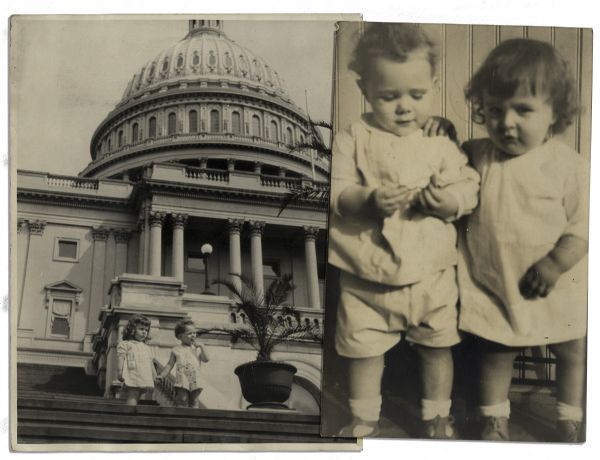 President Calvin Coolidge Signed 1927 Birth Certificate -- Also Signed by First Lady Grace Coolidge