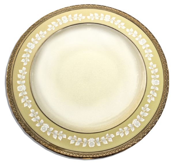 Clinton White House Used China -- Soup Plate by Lenox From the Year 2000 -- Fine