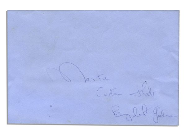 Jackie Kennedy Onassis Collection of Three Handwritten Notes to Her Bergdorf Personal Shopper