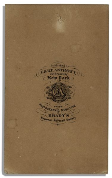 Abraham Lincoln CDV Photograph by Mathew Brady