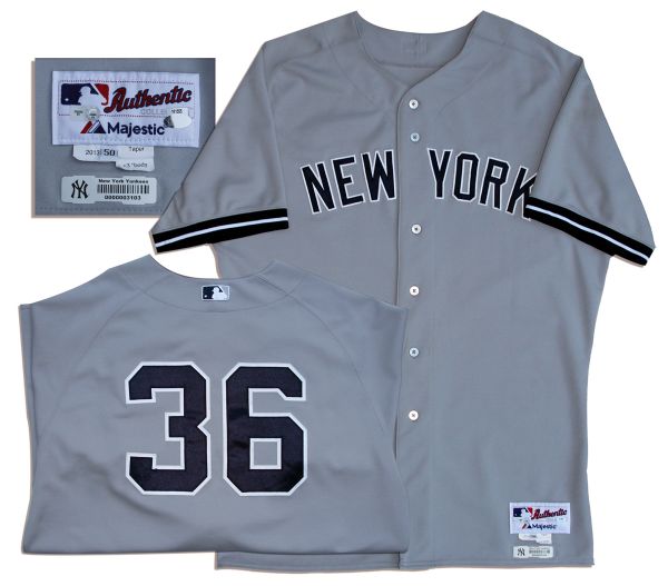 Kevin Youkilis Game-Worn Yankees Jersey