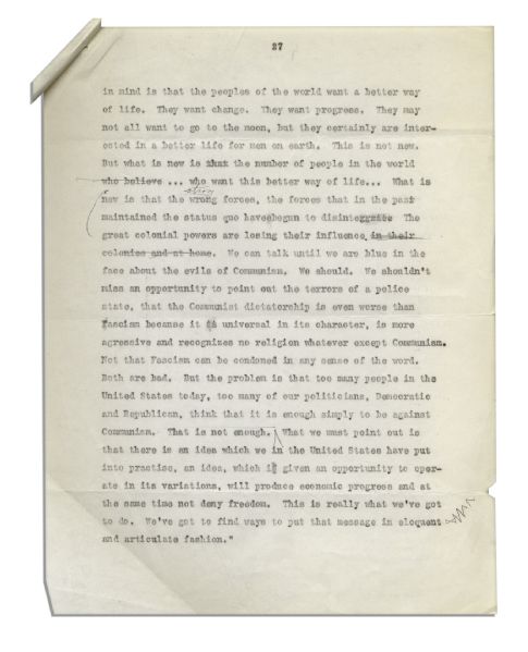 Richard Nixon Archive of Typed Letters Signed By His Biographer, Earl Mazo -- In Preparation for His 1959 Book, ''Richard Nixon: A Political and Personal Portrait''