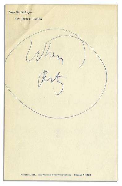 Richard Nixon Archive of Typed Letters Signed By His Biographer, Earl Mazo -- In Preparation for His 1959 Book, ''Richard Nixon: A Political and Personal Portrait''