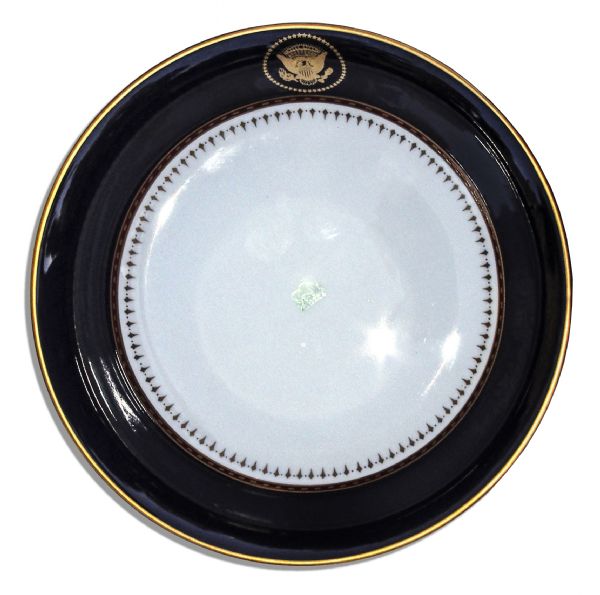 Ronald Reagan Presidential China Dessert Bowl -- 1983 Exhibit Piece by Robert C. Floyd