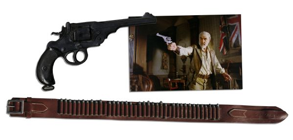 Sir Sean Connery Hero Belt & Prop Pistol From ''League of Extraordinary Gentlemen'' -- His Last Leading Role Before Retiring From Hollywood