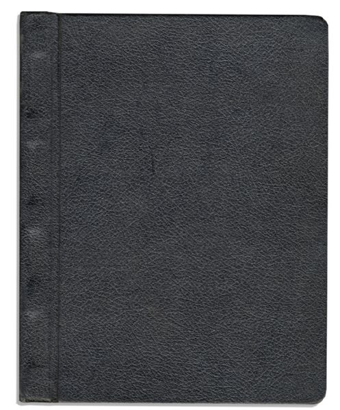 Script for Captain Kangaroo's Classic Episode ''Curacao Caper'' or ''The Missing Paint Mystery'' -- With Handwritten Notes & Drawings -- From The Personal Collection of Bob Keeshan