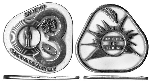 Jack Swigert Personally Owned Skylab III Unflown Robbins Medal