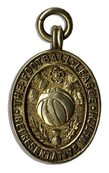 Football League vs. Scottish Football League Silver-Gilt Medal From 1964