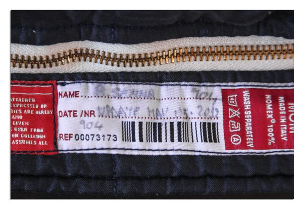 Race-Worn Suit by Formula One Driver Bruno Senna in 2012