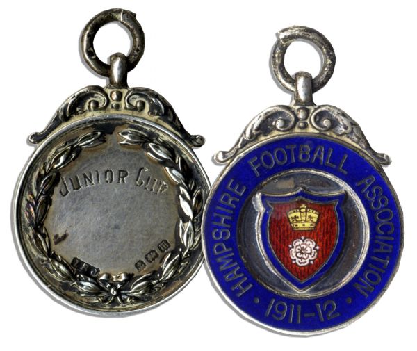 1911-12 Silver Medal From the Hampshire Football Association