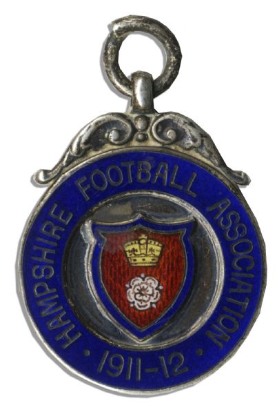 1911-12 Silver Medal From the Hampshire Football Association