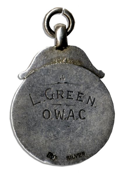 Silver Medal From the 1921-22 Suffolk County Football Association Charity Cup