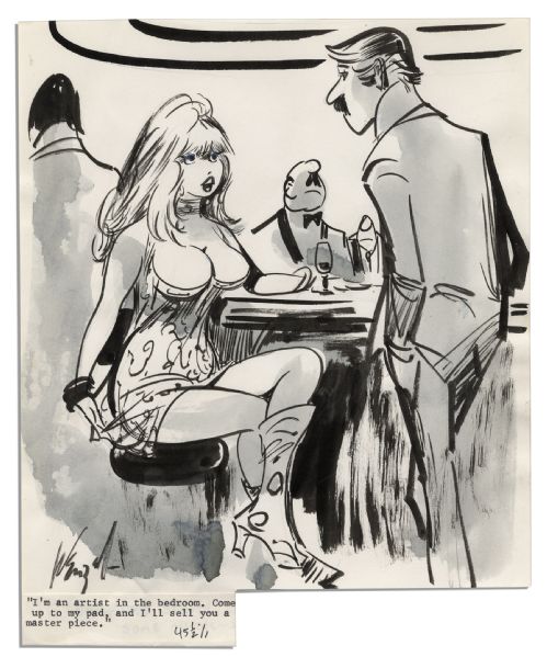 Bill Wenzel Hand Drawn Comic Strip