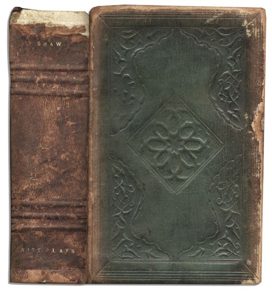 George Bernard Shaw's ''Nine Plays'' Signed