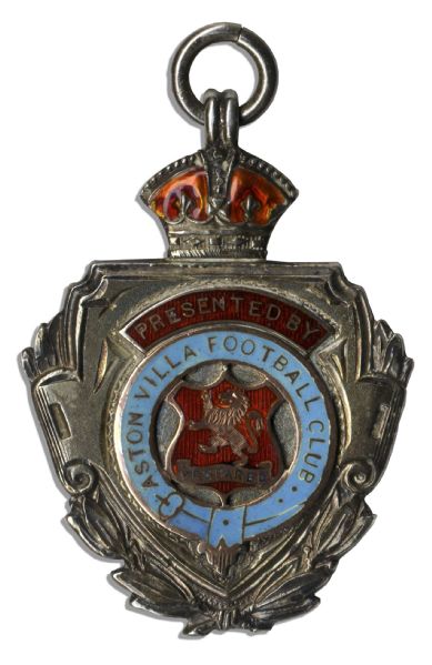 Aston Villa Football Club Medal From the 1935-36 Season
