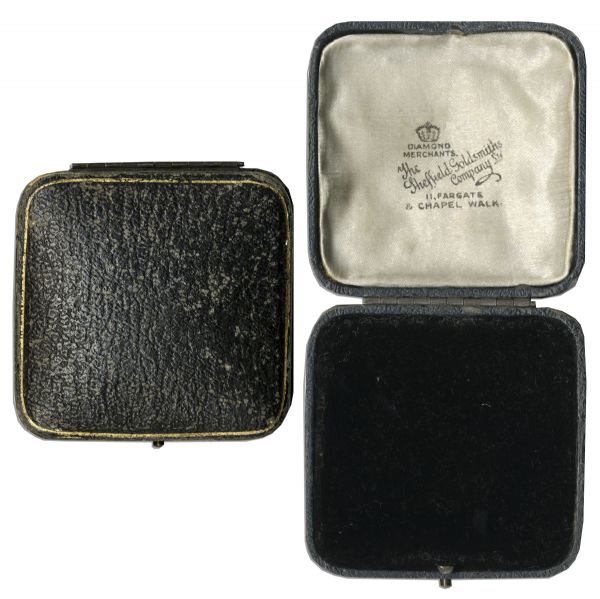 Ernest Needham Silver Football Medal From a 1919-1920 Tournament