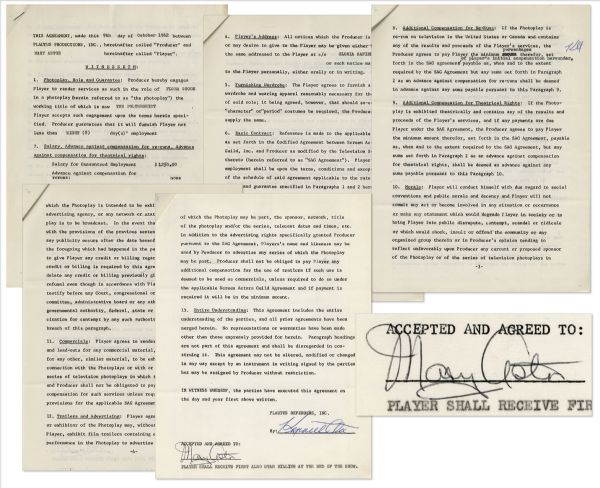Mary Astor Contract Signed for Her Role on ''The Defenders''