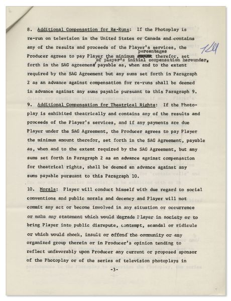 Mary Astor Contract Signed for Her Role on ''The Defenders''