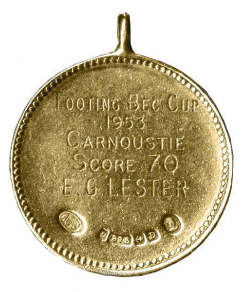 PGA's Tooting Bec Cup From the 1953 British Open -- Won by Eric G. Lester for the Lowest Single Round During the Championship -- Lester Shot 70