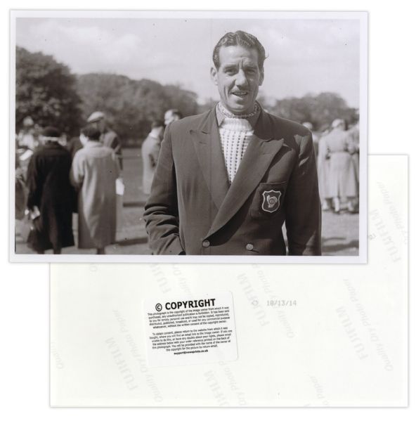 PGA's Tooting Bec Cup From the 1953 British Open -- Won by Eric G. Lester for the Lowest Single Round During the Championship -- Lester Shot 70
