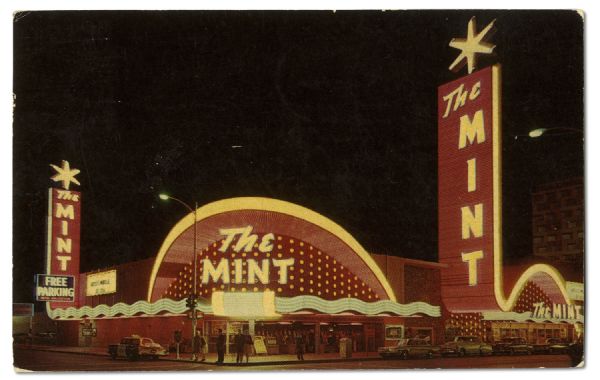 Patsy Cline Autograph Postcard Signed -- Sent From Las Vegas in 1962 -- ''...I've been getting real good crowds & have pictures to show you. I can't wait to get home...''