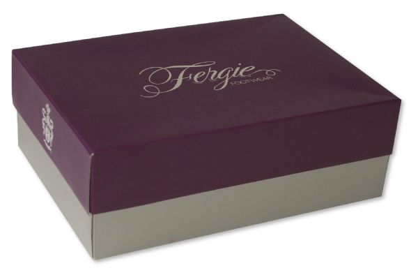 Fergie Worn High Heels, Signed on the Bottom of Both Heels