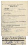 Freddie Prinze Sr. Contract Signed to Appear on the Dean Martin Celebrity Roast -- 1974