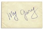 Lucille Ball Handwritten Letter -- ''...I'm going to miss you - so much more than you know...I've been unable to think of little else for days, except how far away you'll be...''
