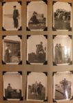 American GI's Personal WWII Photo Album Featuring Pictorial Accounts of North Africa and Italy as Well as Basic Training -- Includes Several Pictures of War Tanks -- Nearly 300 Photos