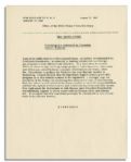 JFK Statement Urging Congress to Halt Communism and Castroism and Reverse the Vote on Foreign Aid -- 16 August 1961