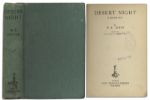 Very Scarce First Edition, First Printing of Captain W.E. Johns Desert Night -- One of Only Eleven Copies Known to Exist