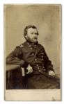 CDV of Ulysses S. Grant in Civil War Uniform -- With Anthony Backmark