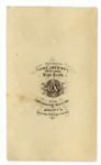 CDV of Ulysses S. Grant in Civil War Uniform -- With Anthony Backmark