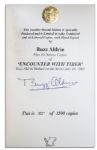 Buzz Aldrin ''Encounter With Tiber'' Signed Book -- 915 of 1500 Copies -- Fine