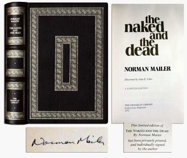 Norman Mailer Signed Copy of The Naked and the Dead