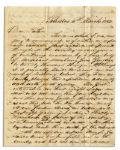 Santa Anna's 1842 Attack on Texas -- ''...Santa Anna has been foiled once in this country and has not come...without being prepared...Should we not be able to repel the invaders Texas is lost...''