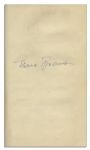 Eleanor Roosevelt Signed First Edition of ''India and the Awakening East''