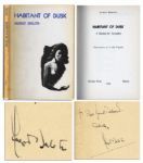 August Derleth Habitant of Dusk Limited Edition Signed