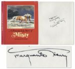 Marguerite Henry Signs A Pictorial Life Story of Misty -- Happiness is knowing Misty!